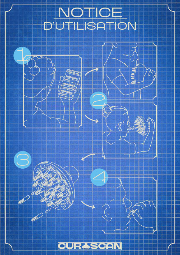 Affiche de Vienne en France réalisé en vecteur